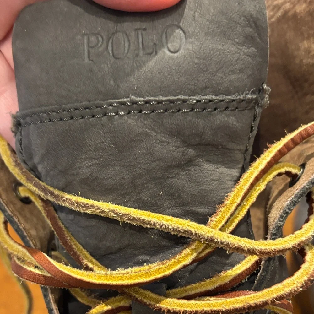 Polo by Ralph Lauren brown ranger Men's Boots size 7 excellent condition - Picture 2 of 12